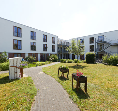 Au�enansicht Pflegezentrum Quelle